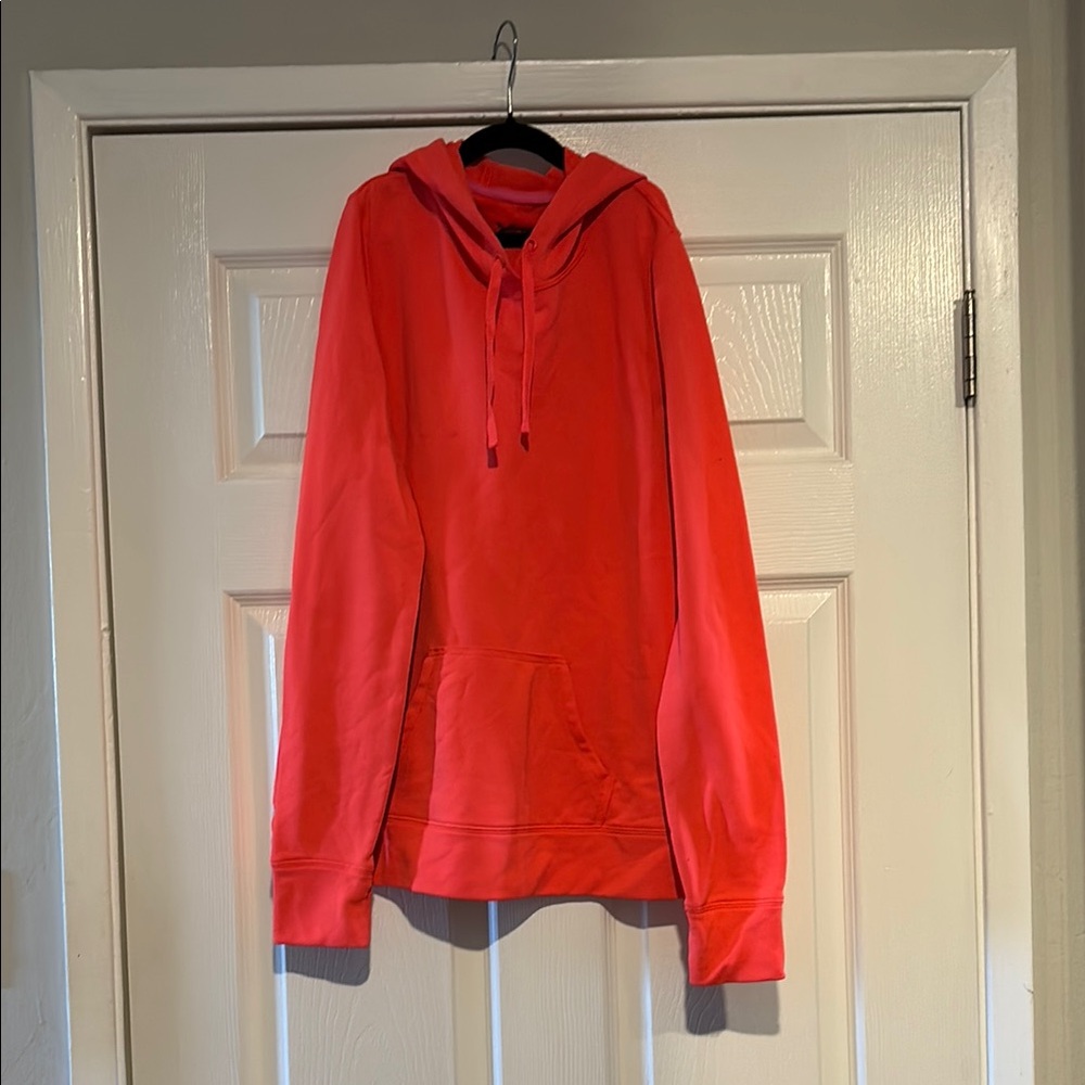 Neon orange Hooded Sweatshirt